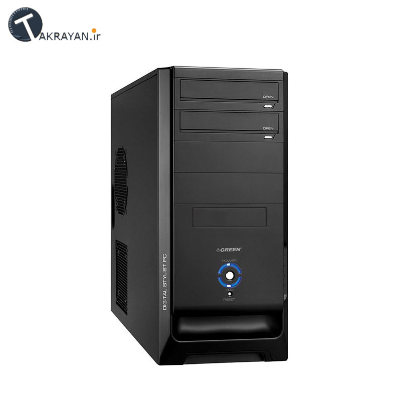 Green Magnum Plus Computer Case